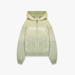 ERA ZIP-HOODIE - FADED LIME