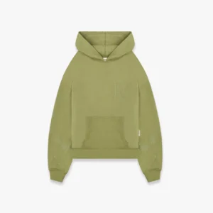 DOPPELT GEWEBTER HOODIE - GRÜN