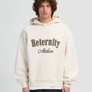 KAPUZENPULLI 'RETERNITY ATELIER' - CREME