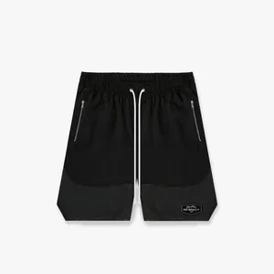 SPLIT SHORTS - SCHWARZ